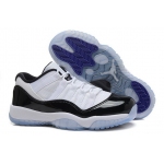 Wholesale Cheap Air Jordan 11 Low Womens Shoes White/black