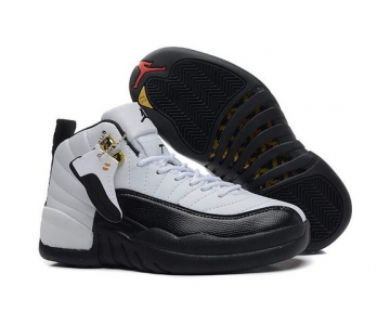Wholesale Cheap Air Jordan 12 Retro Taxi Womens Shoes White/black-taxi