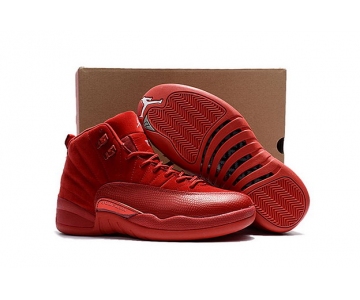Wholesale Cheap Womens Air Jordan 12 Suede Retro Christmas red/white