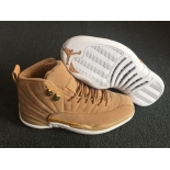 Wholesale Cheap Womens Air Jordan 12 Wheat Wheat/White