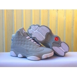 Wholesale Cheap Air Jordan 13 GS Wolf Grey Grey/White
