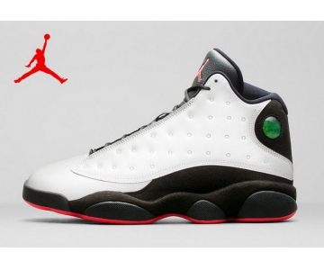 Wholesale Cheap WMNS Air Jordan 13 Shoes 3M White/black-red jump man