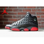 Wholesale Cheap WMNS Air Jordan 13 dirty bred Shoes Black/red