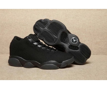 Wholesale Cheap Women's Air Jordan 13 Low Shoes All Black