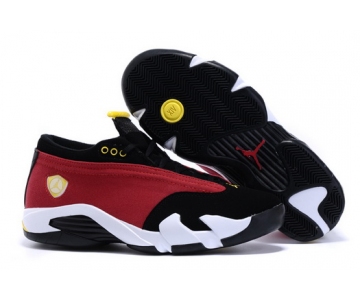 Wholesale Cheap Women's Air Jordan 14 Shoes Scarlet/black-white