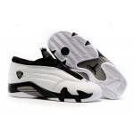 Wholesale Cheap Women's Air Jordan 14 Shoes White/black