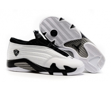 Wholesale Cheap Women's Air Jordan 14 Shoes White/black