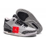 Wholesale Cheap Jordan 3 For Womens Shoes Cool grey