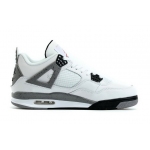 Wholesale Cheap Womens Air Jordan 4 Retro og White/wolf gray-black 36-46