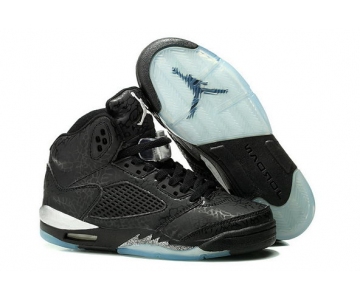Wholesale Cheap Womens Air Jordan 3LAB5 Metallic Shoes Black/Black-Metallic Silver