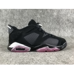 Wholesale Cheap Air Jordan 6 GS Low Sun Blush Black/White-Pink