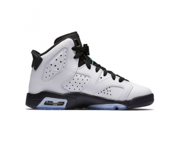Wholesale Cheap Air Jordan 6 Retro GS Hyper Jade White/Black