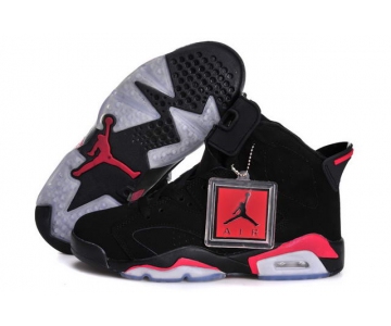 Wholesale Cheap Air Jordan 6 (VI) Retro Women Infrared Shoes black/Infrared