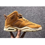 Wholesale Cheap Womens Air Jordan 6 Retro Shoes Wheat/Tan