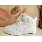 Wholesale Cheap Womens Air Jordan 6(VI) Retro Shoes White