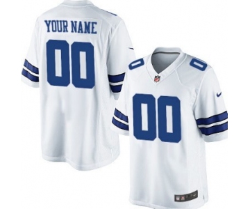 Men's Nike Dallas Cowboys Customized White Limited Jersey