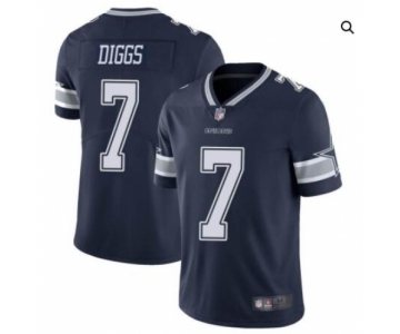 Men's Womens Youth Kids Dallas Cowboys #7 Trevon Diggs Navy Blue Stitched NFL Vapor Untouchable Limited Jersey