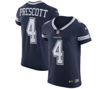 Men's Dallas Cowboys Dak Prescott Nike Navy Vapor Untouchable Elite Jersey