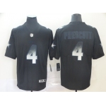 Nike Cowboys 4 Dak Prescott Black Arch Smoke Vapor Untouchable Limited Jersey