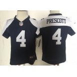 Toddler Dallas Cowboys #4 Dak Prescott Navy Blue Thanksgiving Stitched NFL Nike Game Jersey
