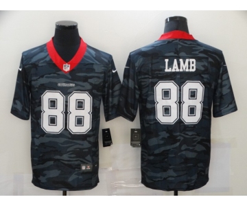 Men's Dallas Cowboys #88 CeeDee Lamb 2020 Camo Limited Stitched Nike NFL Jersey