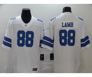 Men's Dallas Cowboys #88 CeeDee Lamb White 2020 NEW Vapor Untouchable Stitched NFL Nike Limited Jersey