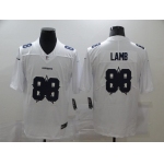 Men's Dallas Cowboys #88 CeeDee Lamb White 2020 Shadow Logo Vapor Untouchable Stitched NFL Nike Limited Jersey