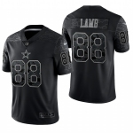 Men's Womens Youth Kids Dallas Cowboys #88 CeeDee Lamb Black Reflective Nike Limited Nike Jersey