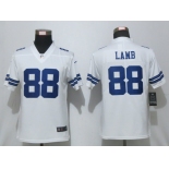 Women's Dallas Cowboys #88 CeeDee Lamb White 2020 NEW Vapor Untouchable Stitched NFL Nike Limited Jersey