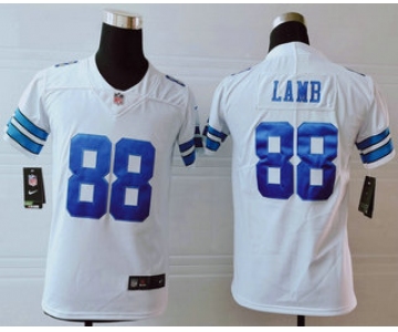 Youth Dallas Cowboys #88 CeeDee Lamb White 2020 NEW Vapor Untouchable Stitched NFL Nike Limited Jersey