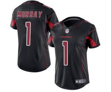 Cardinals #1 Kyler Murray Black Women's Stitched Football Limited Rush Jersey