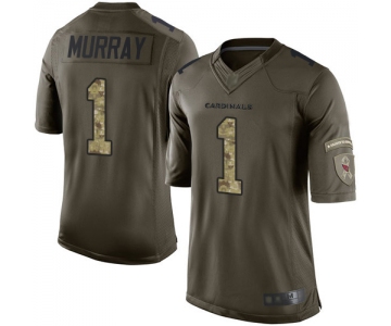 Cardinals #1 Kyler Murray Green Men's Stitched Football Limited 2015 Salute to Service Jersey