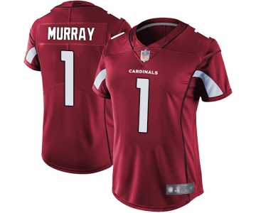 Cardinals #1 Kyler Murray Red Team Color Women's Stitched Football Vapor Untouchable Limited Jersey