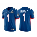 Men's Arizona Cardinals #1 Kyler Murray Blue 2022 Pro Bowl Vapor Untouchable Stitched Limited Jersey