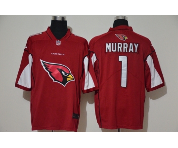 Men's Arizona Cardinals #1 Kyler Murray Red 2020 Big Logo Vapor Untouchable Stitched NFL Nike Fashion Limited Jersey