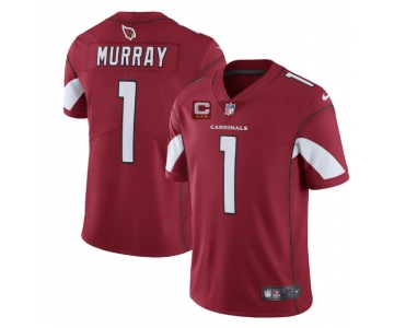 Men's Arizona Cardinals #1 Kyler Murray Red 3-star C Patch apor Untouchable Limited Stitched NFL Jersey