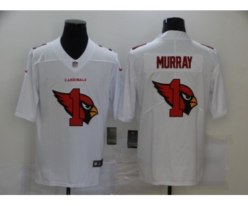 Men's Arizona Cardinals #1 Kyler Murray White 2020 Shadow Logo Vapor Untouchable Stitched NFL Nike Limited Jersey