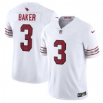 Mens Womens Youth Kids Arizona Cardinals #3 Budda Baker Nike White Vapor F.U.S.E. Limited Jersey