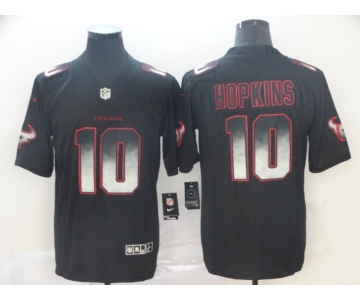 Nike Texans 10 DeAndre Hopkins Black Arch Smoke Vapor Untouchable Limited Jersey