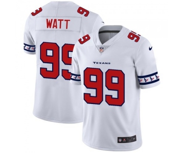 Houston Texans #99 J.J. Watt Nike White Team Logo Vapor Limited NFL Jersey