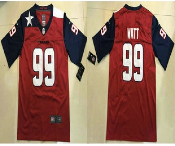 Men's Houston Texans #99 J.J. Watt Red 2018 Vapor Untouchable Stitched NFL Nike Limited Jersey