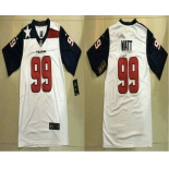 Men's Houston Texans #99 J.J. Watt White 2018 Vapor Untouchable Stitched NFL Nike Limited Jersey