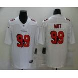 Men's Houston Texans #99 J.J. Watt White 2020 Shadow Logo Vapor Untouchable Stitched NFL Nike Limited Jersey