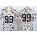 Nike Houston Texans #99 J.J. Watt 2013 USMC Camo Elite Jersey