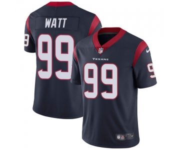 Nike Houston Texans #99 J.J. Watt Navy Blue Team Color Men's Stitched NFL Vapor Untouchable Limited Jersey