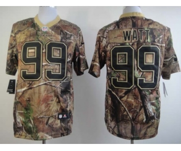 Nike Houston Texans #99 J.J. Watt Realtree Camo Elite Jersey