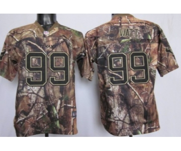 Nike Houston Texans #99 J.J. Watt Realtree Camo Kids Jersey
