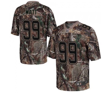 Nike Texans #99 J.J. Watt Camo Men's Stitched NFL Realtree Elite Jersey