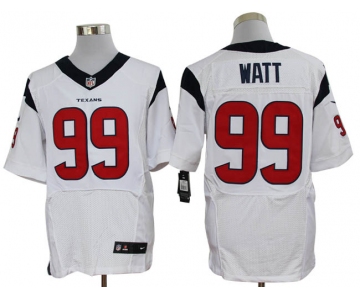 Size 60 4XL-J.J. Watt Houston Texans #99 White Stitched Nike Elite NFL Jerseys