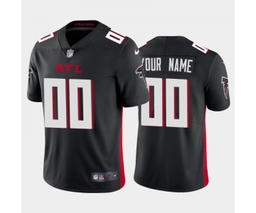 Custom Men's Atlanta Falcons black 2020 new Vapor Limited Nike Jerseys